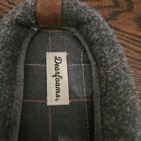 Dearfoams Mens Size 11/12 Barely W9rn (Bin 8) - Picture 7 of 7